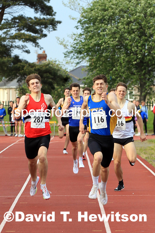800 metres, 2022 NEGP No. 2, Hebburn. Photo: David T. Hewitson/Sports for All Pics